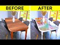 Smart Ways to Decorate Old Furniture || Epoxy Resin Creations That Will Impress You