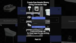 How to create Asset Library using Connecter App/Plugin | Unreal Engine 5 | Tutorial Part III #shorts