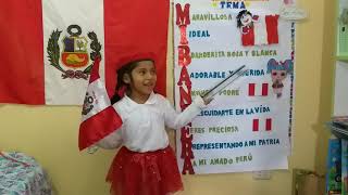 Acrostico por el dia de la Bandera