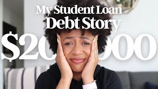 I have 200k in Student Loan Debt & I'm Ashamed of It | My Student Loan Debt Story | Kaisha Creates