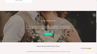 Araki - Wedding WordPress Theme rsvp one page