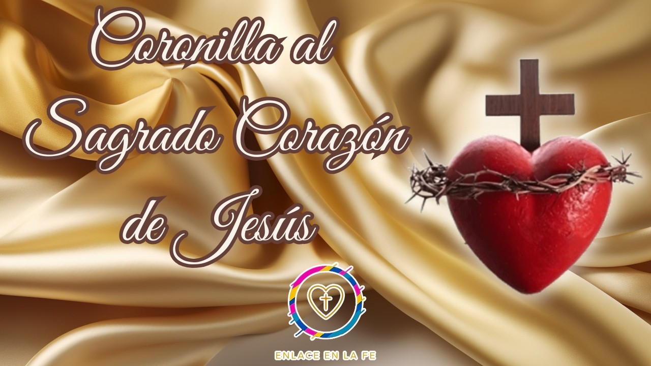 Jesús quiere abrazarte con su amor: Reza la Coronilla al Sagrado Corazón de Jesús✨