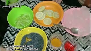 praktek prakarya membuat minuman fungsional \