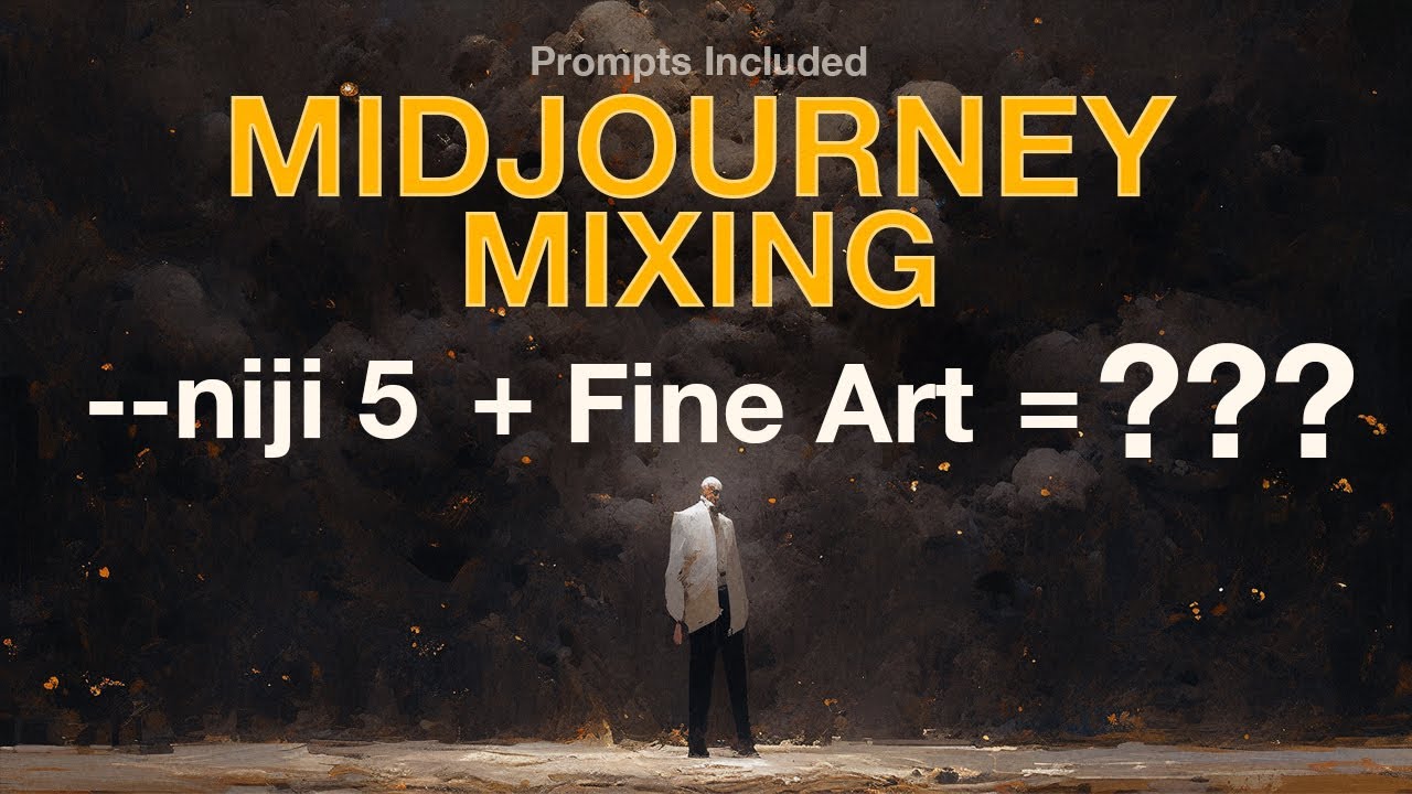 Can Midjourney Mix Niji 5 with Fine Art !!! - YouTube