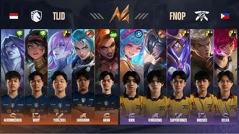 Game 1 | TLID vs FNOP | BO 5 | Upper Bracket | Knockout Stage | #mobilelegend #mlbb #m6