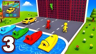 Car Transform Race Part 3 Gameplay 🚗⛵ | Epic Vehicle Challenge, Crazy Race & Fun Adventure 🔥😱 screenshot 5