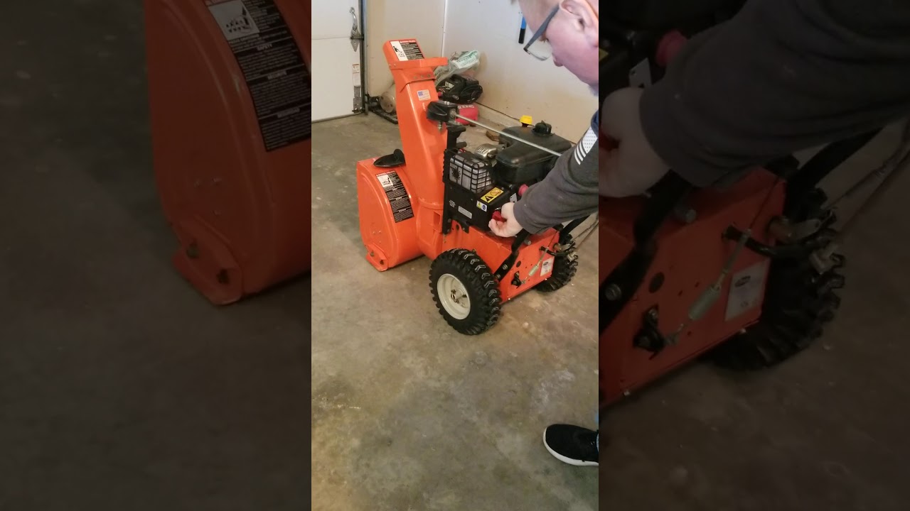 Snow Blower How To Video YouTube