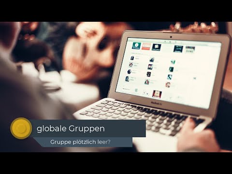 Logineo LMS leere globale Gruppen