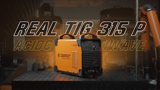 Обзор сварочного аппарата REAL TIG 315 P AC:DC MULTIWAVE E30301