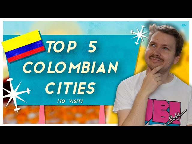 Travel vlog - TOP 5 Colombian Cities (To Visit) 🇨🇴