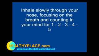 Breathing Exercise to Relieve Anxiety and Stress
