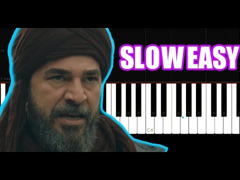 Diriliş Ertuğrul - Slow Easy - Piano Tutorial by VN