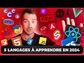 Top 5 des langages de programmation  apprendre en 2024 pour dcrocher un job rapidement