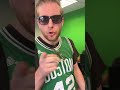 Walking Into Work After Celtics Win The NBA CHAMPIONSHIP! #nba #nbafinals #shorts
