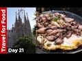 Barcelona food tour at la boqueria and sagrada familia  barcelona spain travel guide