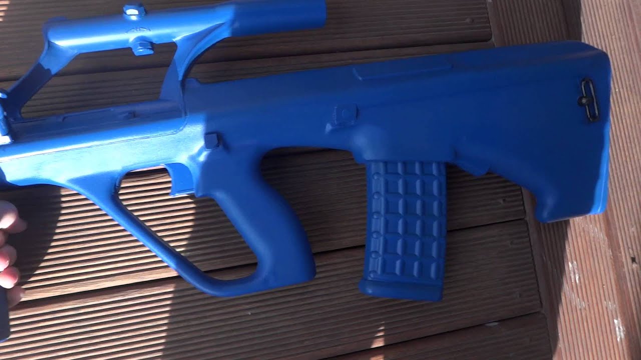 Ring's Blue Gun - Steyr AUG 'Training Aid' - YouTube