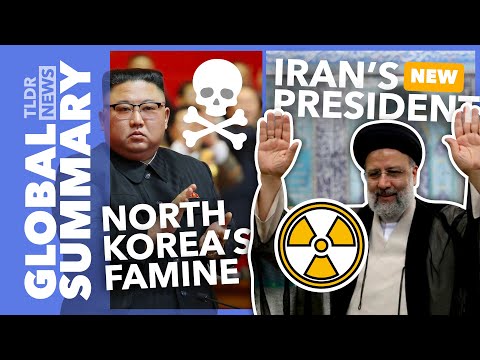 Iran's New Hardline President (& Nuclear Deal), North Korea's Famine & The Delta Variant - TLDR News Episode cover
