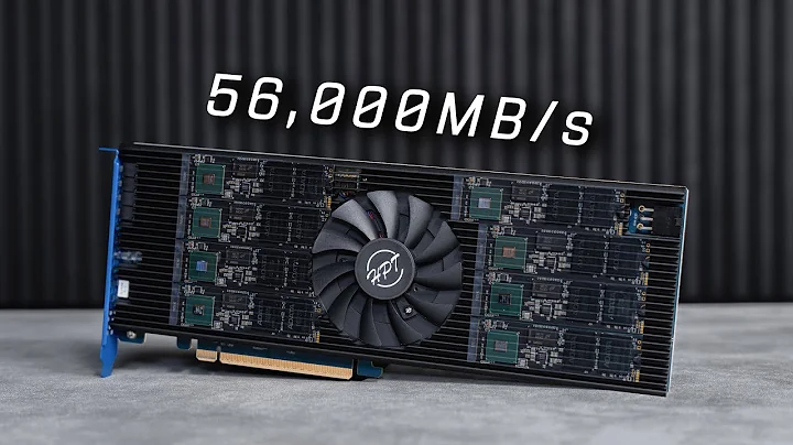 INSANE Speeds! - Highpoint 7608A 8 Drive NVMe Raid Card