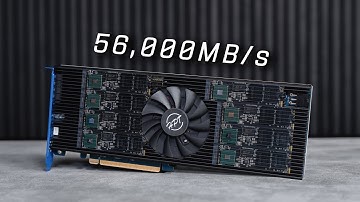 INSANE Speeds! - Highpoint 7608A 8 Drive NVMe Raid Card