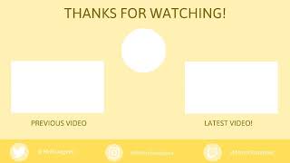 New Outro Test
