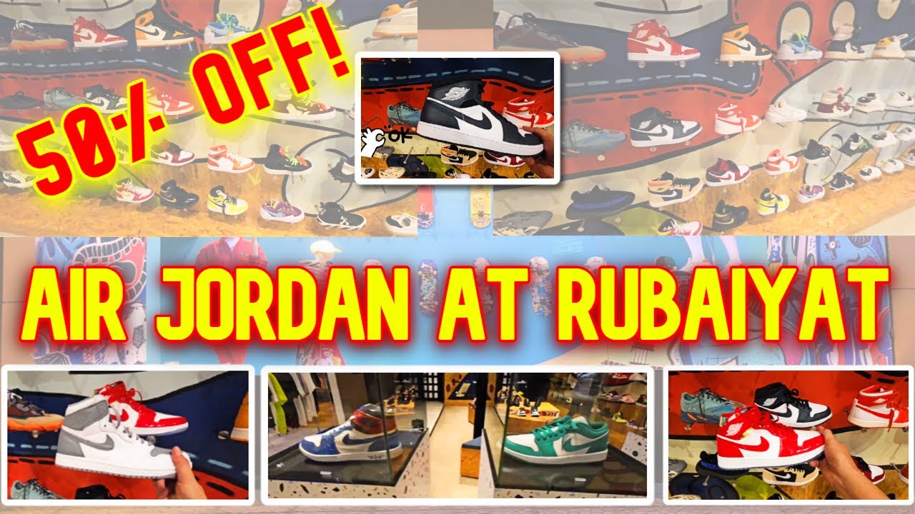 Air Jordan's at Rubaiyat | Sale up to 50% OFF 