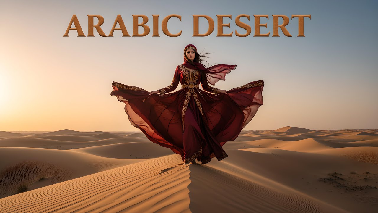 Dancing Among Dunes | Arabic Pop Elegance