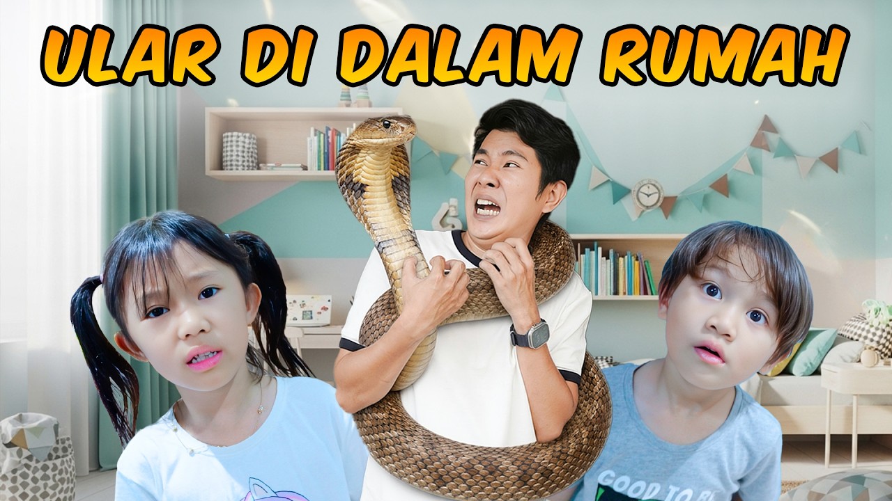 DI LILIT ULAR SAAT TIDUR PAPOY SAMPE MAU NANGIS