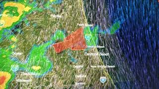 4-11-24 TORNADO WARNING for Florida Counties Volusia, Flagler, And Putman.