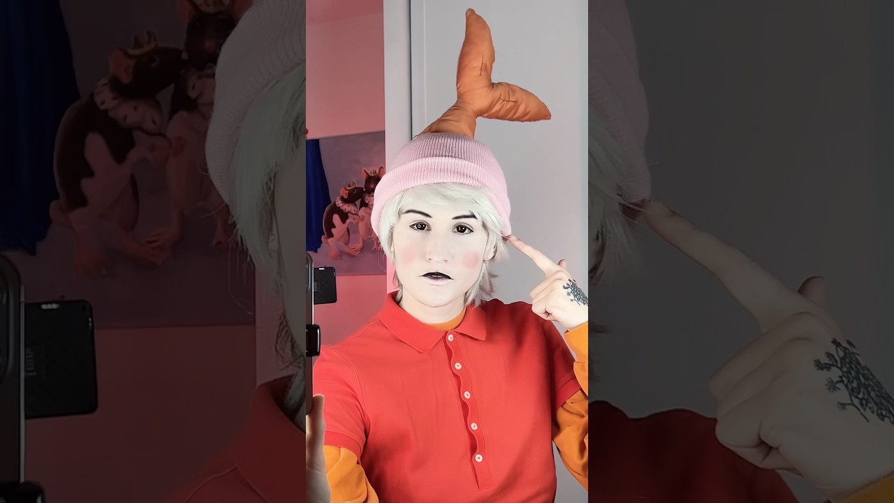 J’ai fais le cosplay d’une crevette 🙂 #dandysworld #cosplay