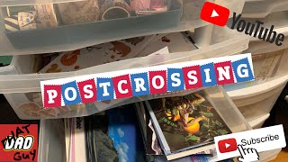 POSTCROSSING- Watch the process of selecting and decorating postcards