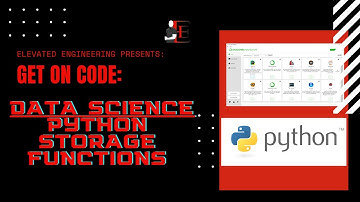 GET ON CODE: Python Data Storage Functions