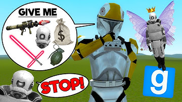 Granting Player Wishes With My Admin Powers - Gmod Star Wars RP Admin Trolling