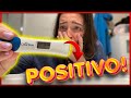 Reaction al mio TEST di GRAVIDANZA positivo 😭