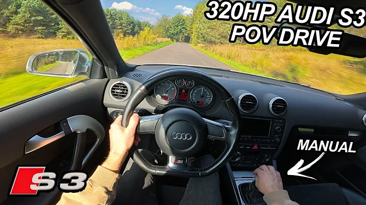 AUDI S3 8P MANUAL POV DRIVE 4K! Custom Exhaust!