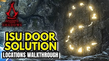 All 12 Glyph Locations – How to Open the Secret Isu Door (AC Shadows)