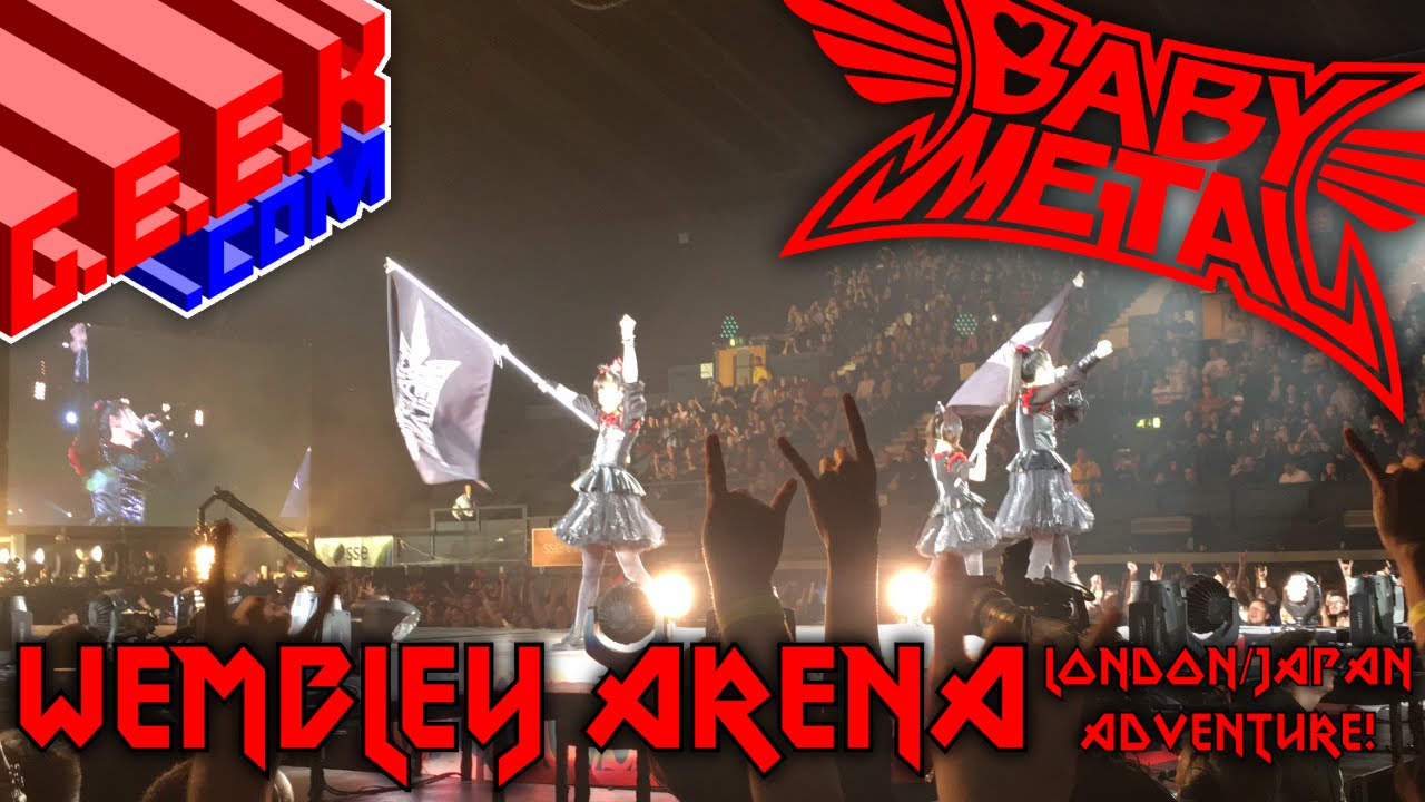 BABYMETAL (ベビーメタル) at Wembley Arena! London/Japan Adventure!