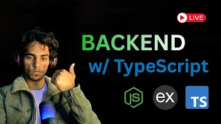 Backend (Nodejs & Express) With TypeScript | full Stack Developer | ‪@codebymahesh‬