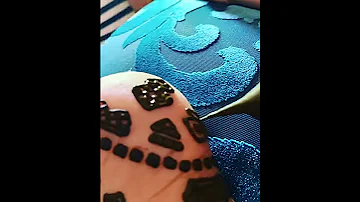 كيفية خط الحنة الأصيل 