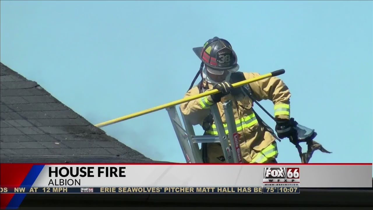 Albion house fire YouTube