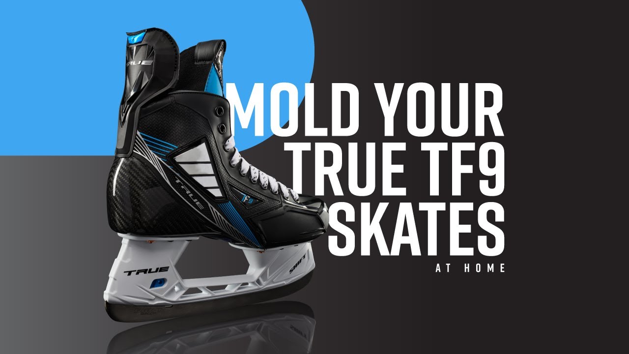 How to mold your True TF9 hockey skates at home YouTube