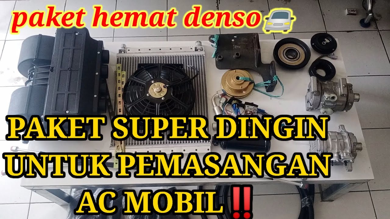 Pasang Ac Mobil Baru Di Pick Up L300 Youtube 