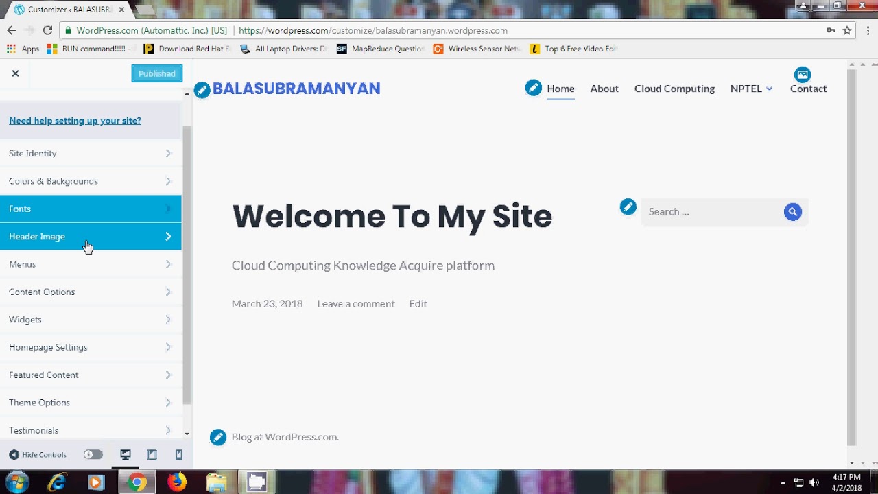 WordPress web design - YouTube