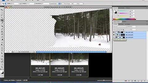 Create A Panorama With Photoshop And Photomerge
