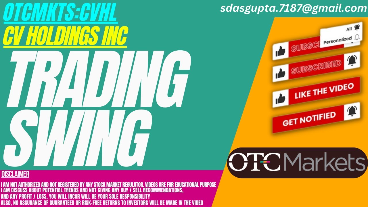 TRADING SWING CVHL STOCK ANALYSIS CV HOLDINGS STOCK YouTube