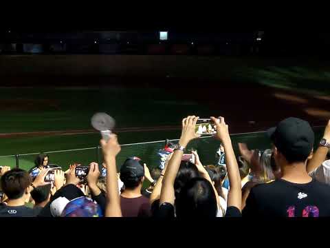 【施小良◎Firestorm】2018.09.02 阿迷趴 Lamigo Vs 中信兄弟 賽後演唱 丁噹 小叮噹 秀秀 王妃
