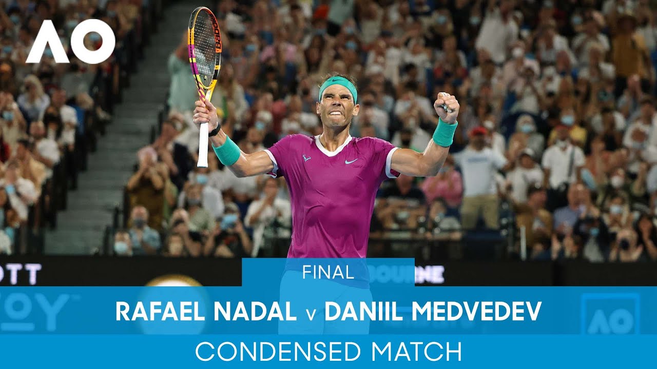 Rafael Nadal v Daniil Medvedev Condensed Match (F) Australian Open 2022