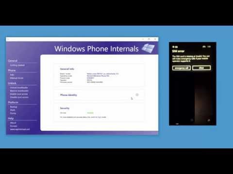 Windows Phone Internals - Create a Custom ROM with Root Access
