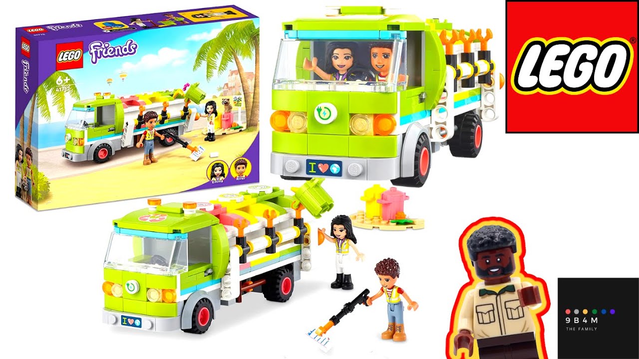 Rasch ansteigende Beliebtheit LEGO Friends Recycling Truck | Review 41712| YouTube Toy 