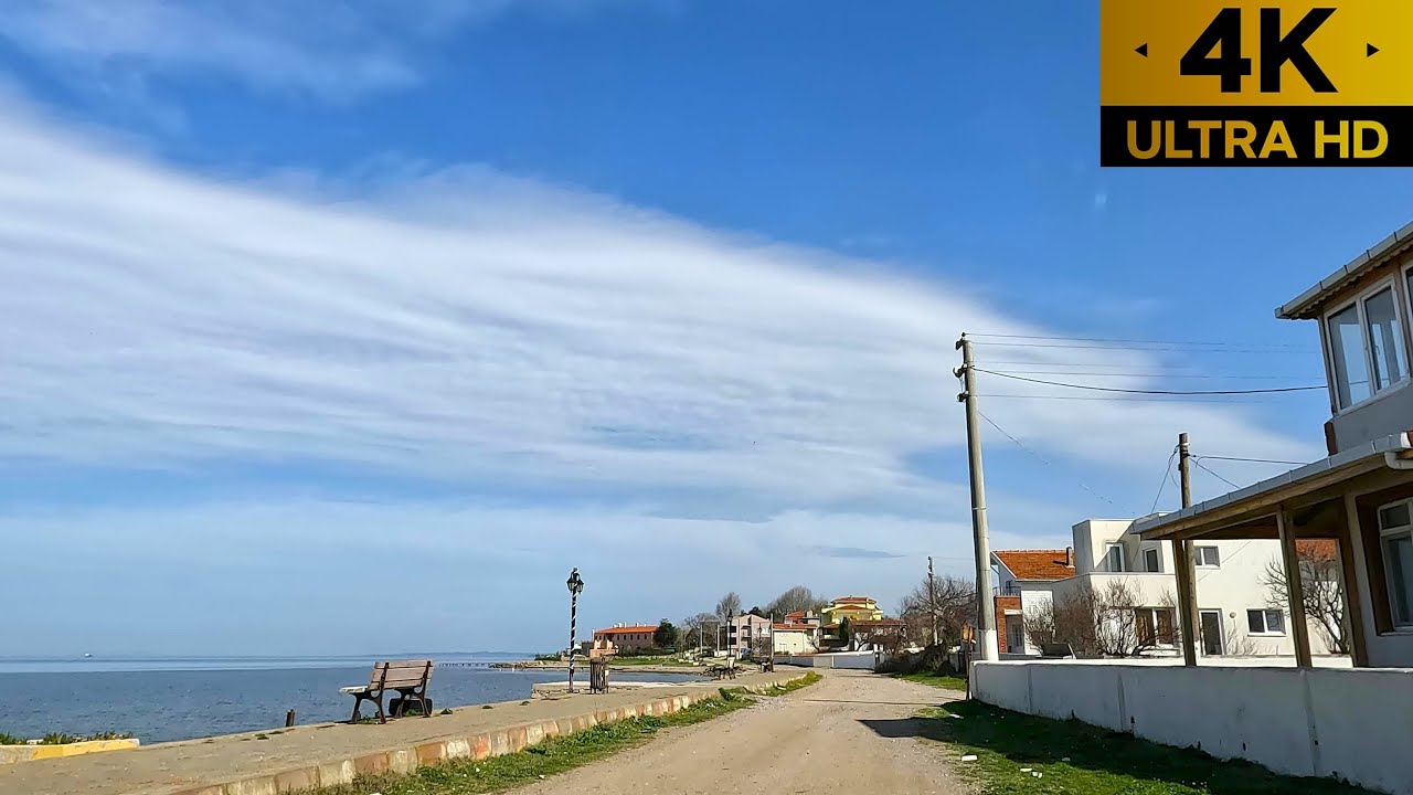 Çanakkale Lapseki | Adatepe Köyü | Driving Tour | 4K | 60fps | 2025 |