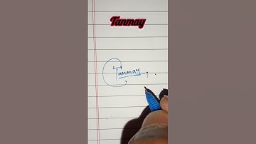 Tanmay Name Signature #handwriting #shortvideo #sign #shorts
